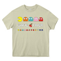 Mossy cool retro 80s pacman ghosts video games Heavy Core Tee - artisFamous