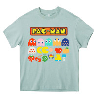 Arona 80s pacman ghosts video games Heavy Core Tee - artisFamous