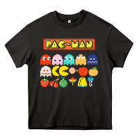 Asphalt 80s pacman ghosts video games Heavy Core Tee - artisFamous