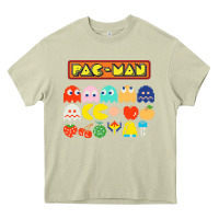 Mossy 80s pacman ghosts video games Heavy Core Tee - artisFamous