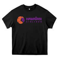 Black hawaiian airlines Heavy Core Tee - artisFamous