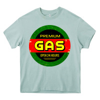 Arona GARAGE CAR GASOLINE Heavy Core Tee - artisFamous