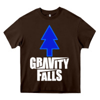 Chocolate Brown gravity falls dipper blue pine premium Heavy Core Tee - artisFamous