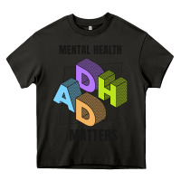 Asphalt adhd mental health matters Heavy Core Tee - artisFamous