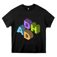 Black adhd mental health matters Heavy Core Tee - artisFamous