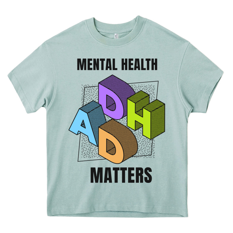 Adhd Mental Health Matters Heavy Core Tee by artisFamous | Teevron