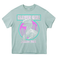 Arona distressed teal raptor clever girl t shirt Heavy Core Tee - artisFamous