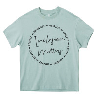 Arona inclusion matters with empathy bravery respect Heavy Core Tee - artisFamous