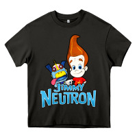 Asphalt jimmy neutron goddard title vintage poster Heavy Core Tee - artisFamous