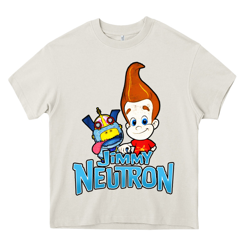 Jimmy Neutron Goddard Title Vintage Poster Heavy Core Tee by artisFamous | Teevron