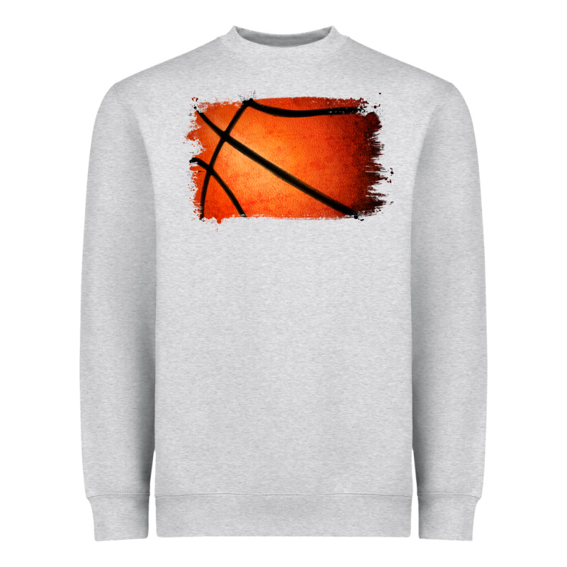 Basketball Brushstroke Heavyweight Sweatshirt by RanaPortraitStore | Teevron