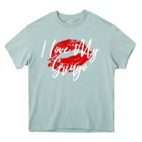 Arona kiss lips i love my gringo wife girlfriend premium Heavy Core Tee - artisFamous