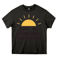 Asphalt ray of sunshine Heavy Core Tee - artisFamous