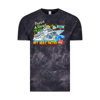 Cloud Black 2024 Cruisin Vintage Tee - CowhideDigitalArt