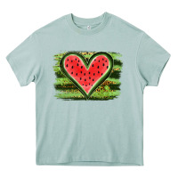 Arona Watermelon Heart Heavy Core Tee - artisFamous