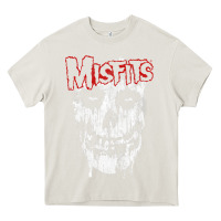 Cream mis .fits splat .ter t shirt Heavy Core Tee - artisFamous