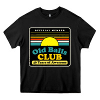 Black mens old balls club 40 years awesome Heavy Core Tee - artisFamous
