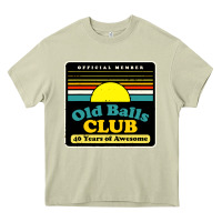 Mossy mens old balls club 40 years awesome Heavy Core Tee - artisFamous