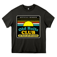 Asphalt mens old balls club 40 years awesome Heavy Core Tee - artisFamous