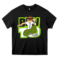 Black ben tennyson ben 10 Heavy Core Tee - artisFamous