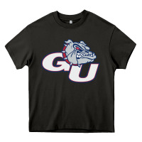 Asphalt gonzaga university bulldogs Heavy Core Tee - artisFamous