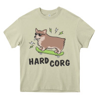 Mossy hard corg Heavy Core Tee - artisFamous