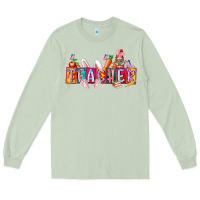 Matcha teacher easrter day Long Sleeve Tee - RacoonDesign