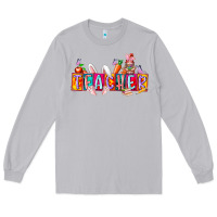 Moon Dust teacher easrter day Long Sleeve Tee - RacoonDesign