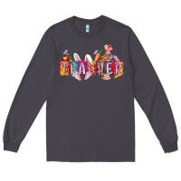 Smoke teacher easrter day Long Sleeve Tee - RacoonDesign