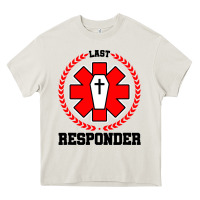 Cream morgue embalmer funeral director mortician Heavy Core Tee - artisFamous