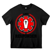 Black morgue embalmer funeral director mortician Heavy Core Tee - artisFamous