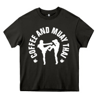 Asphalt caffè e muay thai divertente Heavy Core Tee - artisFamous