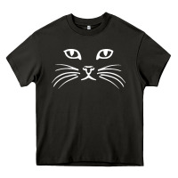 Asphalt cat face Heavy Core Tee - artisFamous