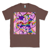 Chestnut pride heart seamless pattern Classic Tee - FaDigitalArtStudio