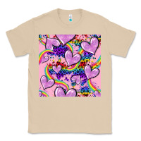 Mushroom pride heart seamless pattern Classic Tee - FaDigitalArtStudio