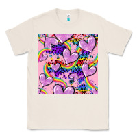 Natural pride heart seamless pattern Classic Tee - FaDigitalArtStudio