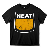 Black neat whiskey glass Heavy Core Tee - artisFamous