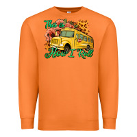 Carrot This is How I Roll Woman Bus Driver Premium Sweatshirt - Jasminsmagicworld