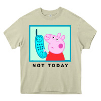 Mossy peppa pig not today Heavy Core Tee - artisFamous