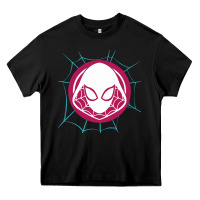 Black spider girl Heavy Core Tee - artisFamous