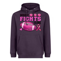Plum nobody fights alone Heavyweight Hoodie - RanaPortraitStore