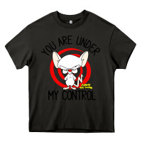 Asphalt pinky and the brain you are under my control Heavy Core Tee - artisFamous