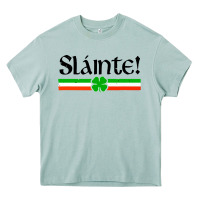 Slainte Shirt Irish Cheers Toast Shamrock Heavy Core Tee | Teevron