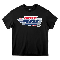 Black Indy 500 Heavy Core Tee - artisFamous