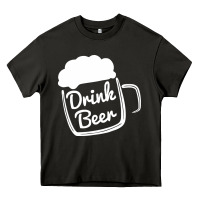 Asphalt cool drink beer Heavy Core Tee - artisFamous
