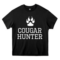 Black cougar hunter Heavy Core Tee - artisFamous
