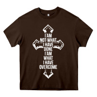 Chocolate Brown christian recovery Heavy Core Tee - artisFamous