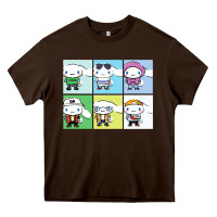Chocolate Brown cinnamoroll collection Heavy Core Tee - artisFamous