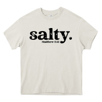 Cream christian salty Heavy Core Tee - artisFamous