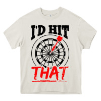 I'd Hit That Darts Heavy Core Tee | Teevron
